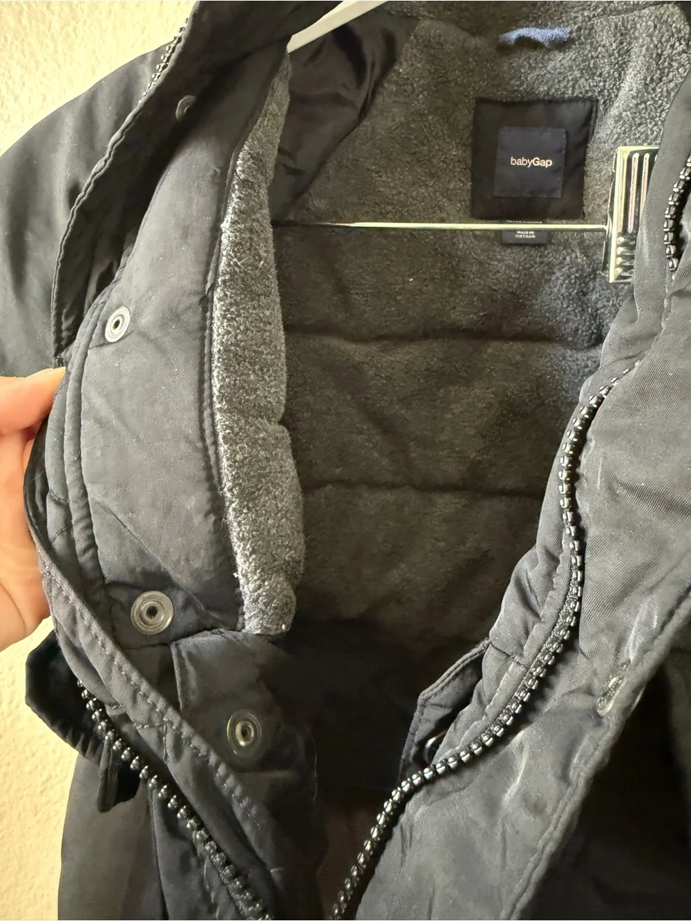 GAP toddler Hooded Puffer Jacket